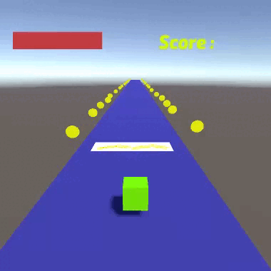 Animation de la plateforme de boost